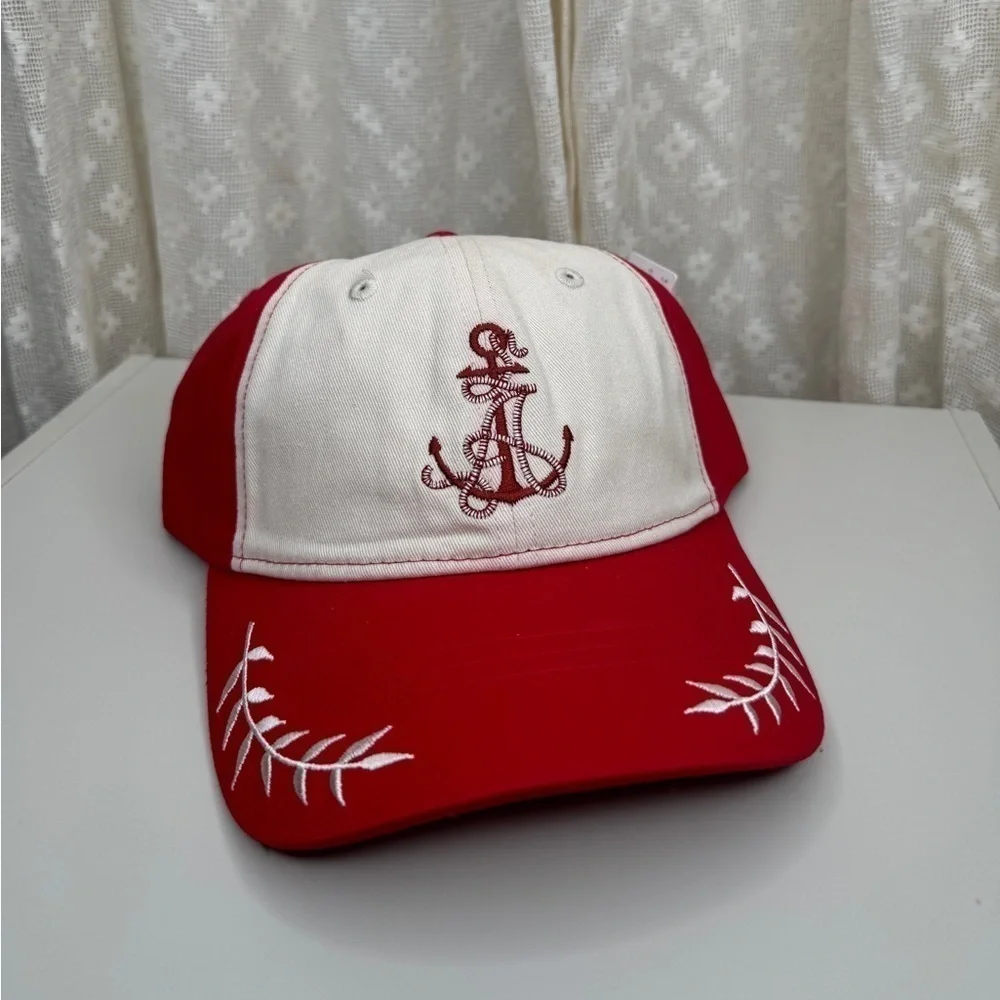 Anthropologie Monogram Cap - (A)